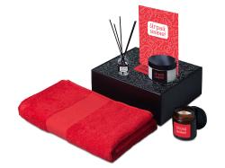 Подарочный набор Re:y. Care с полотенцем, солью для ванны и диффузором