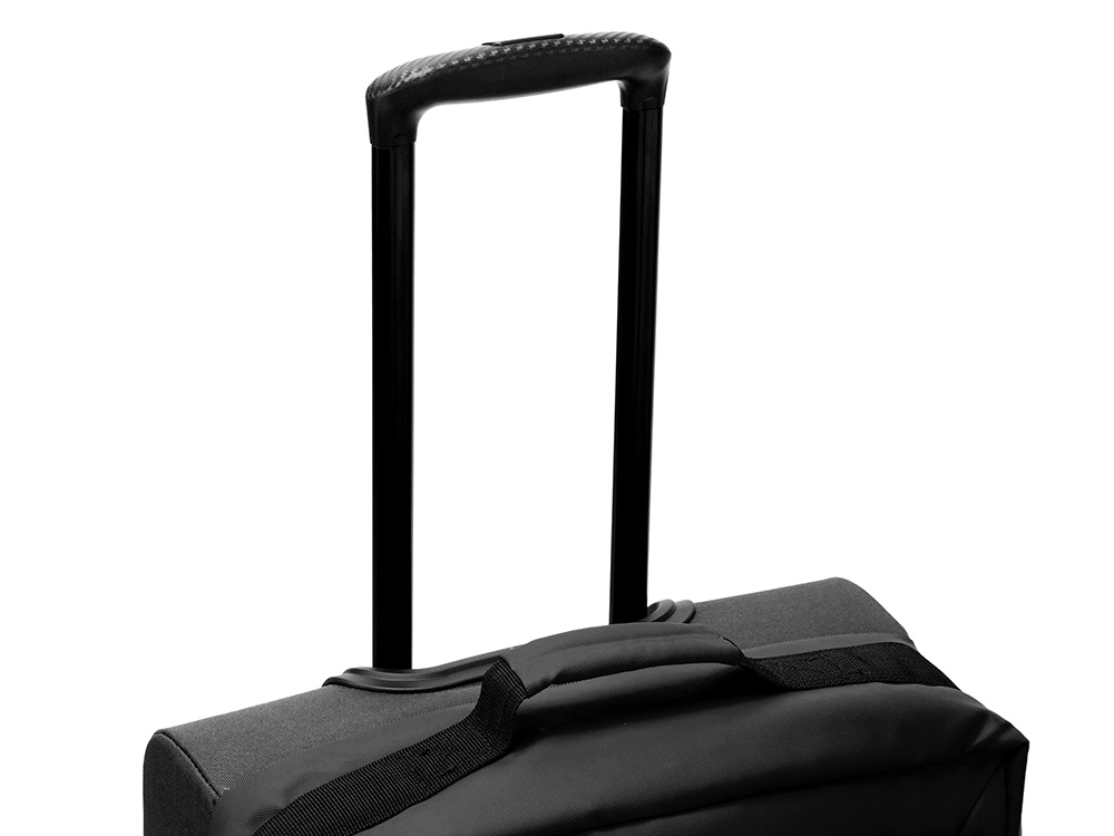 Сумка на колесах TORBER Mobi, чёрный, полиэстер 900D с PU покрытием, 60 х 38 х 25,5 см, 57 л