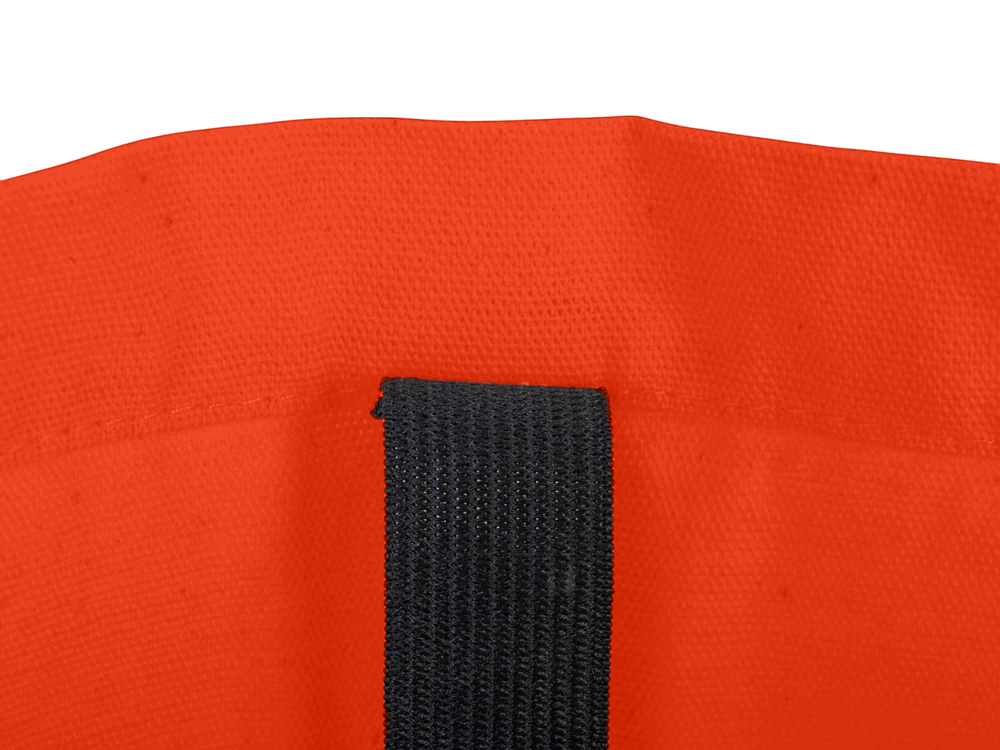 Сумка Fixy из переработанного хлопка с фиксирующей эластичной лентой, красный Сумка Fixy из переработанного хлопка с фиксирующей эластичной лентой, красный