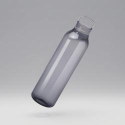 Бутылка для воды Холв, 900 мл,черный/прозрачный