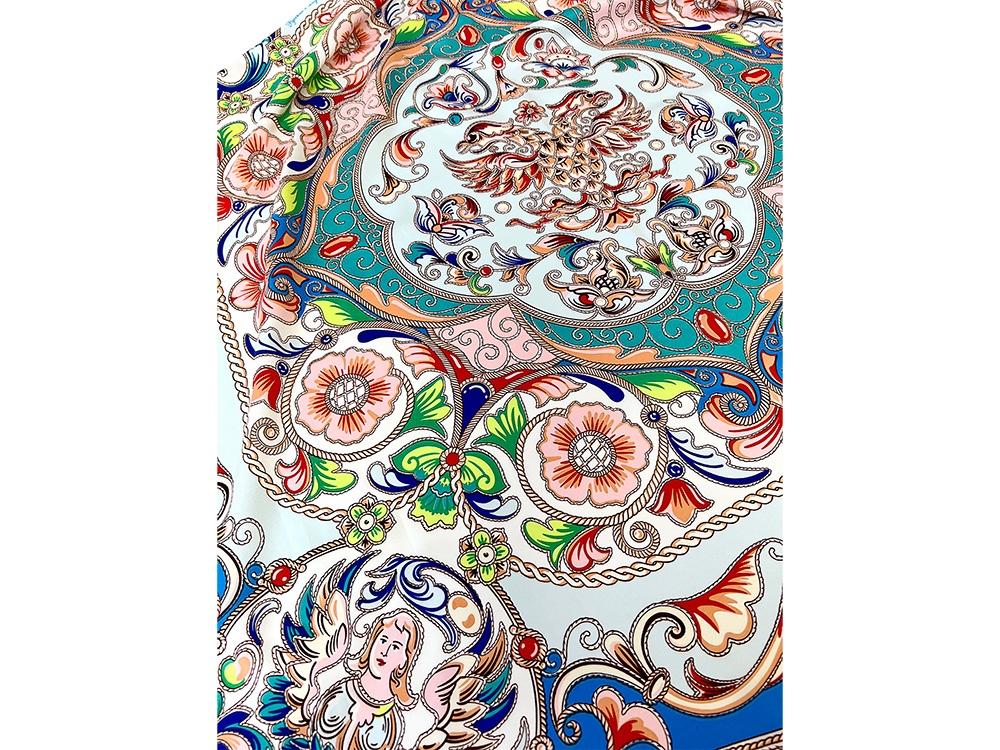 Платок Шедевры русских эмальеров Платок Шедевры русских эмальеров