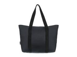 Сумка складная TORBER, черный, полиэстер, 48x33x12 см