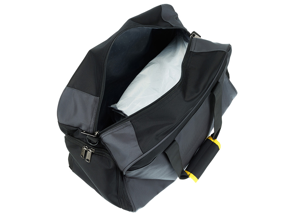 Сумка спортивная TORBER, серый, полиэстер, 48 х 24 х 30 см Сумка спортивная TORBER, серый, полиэстер, 48 х 24 х 30 см