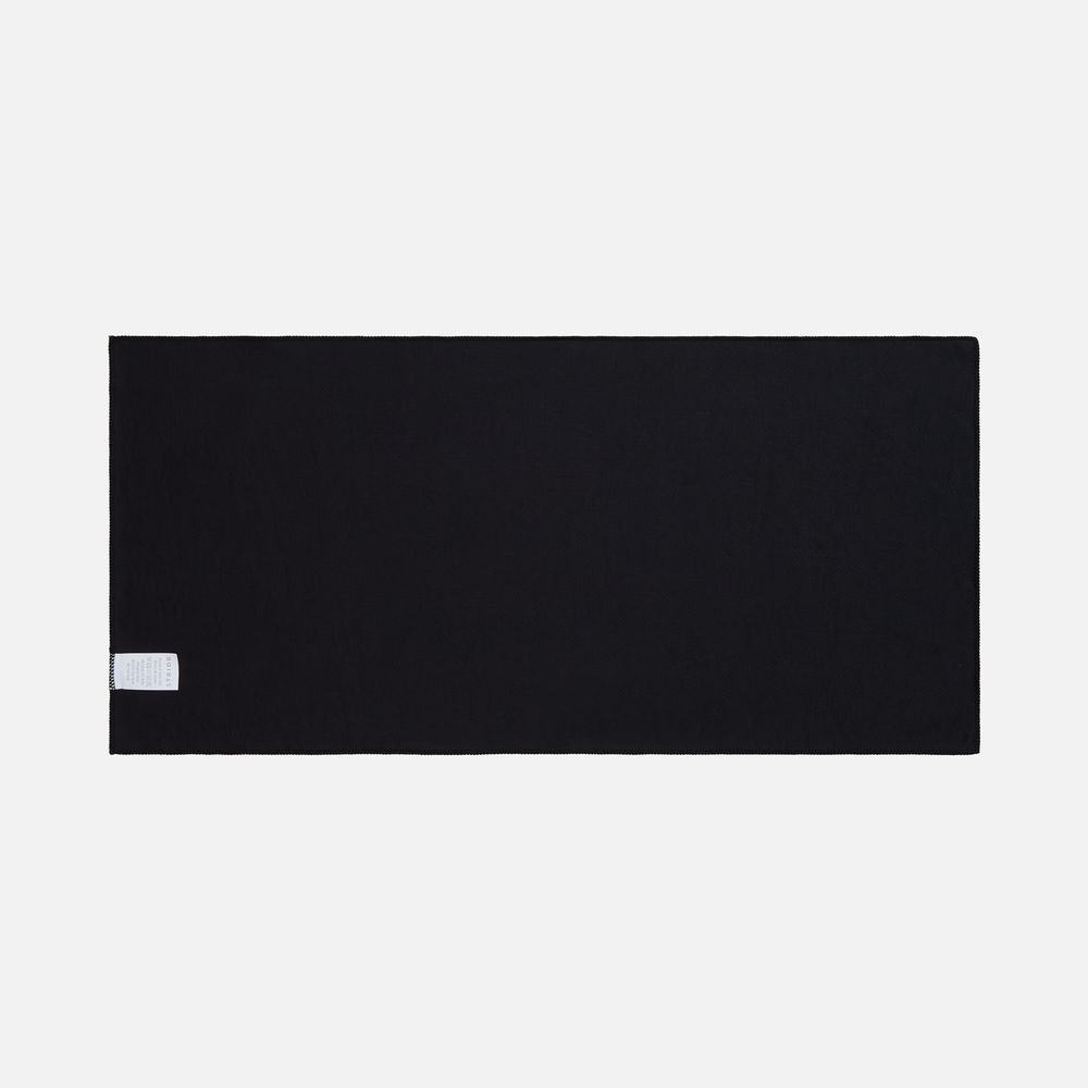 Охлаждающее полотенце Baffin, черное Охлаждающее полотенце Baffin, черное