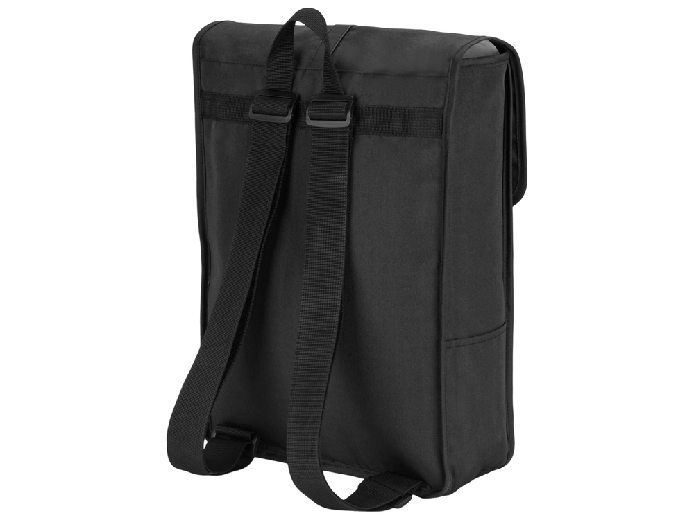 Рюкзак Rony из переработанного пластика, черный Рюкзак Rony из переработанного пластика, черный