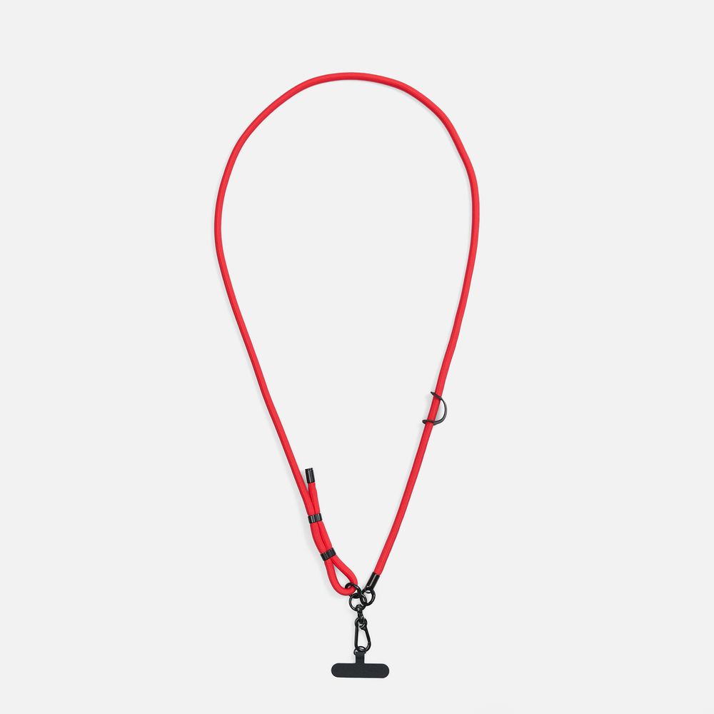 Шнурок для телефона OmniHold, красный Шнурок для телефона OmniHold, красный