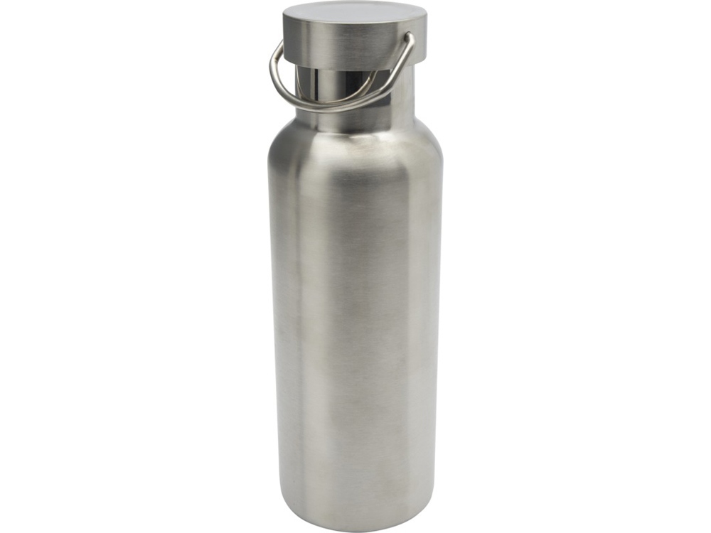 Бутылка для воды Thor из нержавеющей стали, сертифицированной по стандарту RCS, серебряный