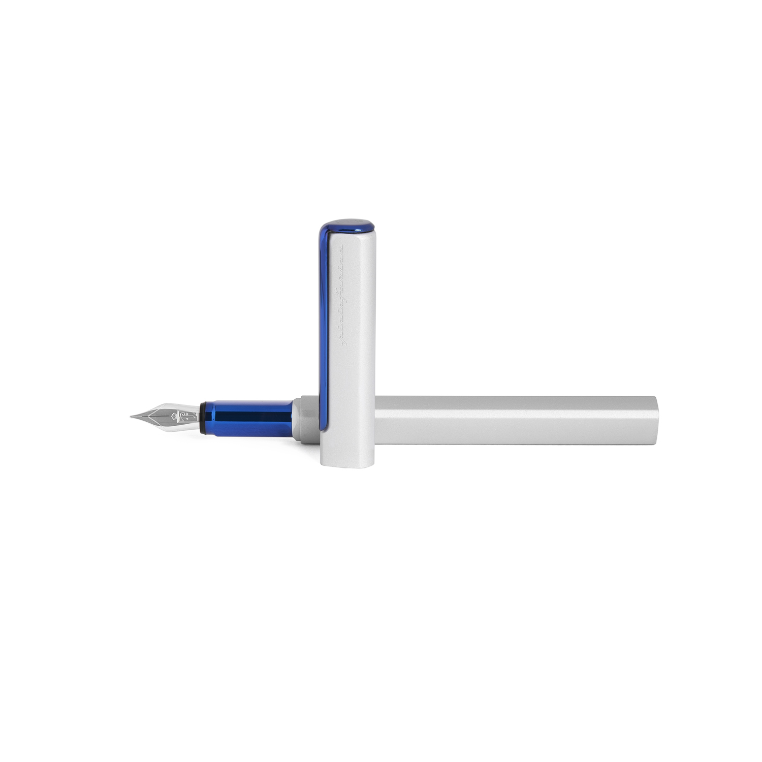 Перьевая ручка PININFARINA PF One SILVER /BLUE