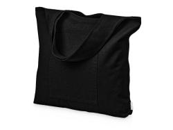 Сумка-шоппер Vest из хлопка 340 г/м2, черный