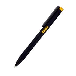 Ручка металлическая Slice Soft, желтая-S