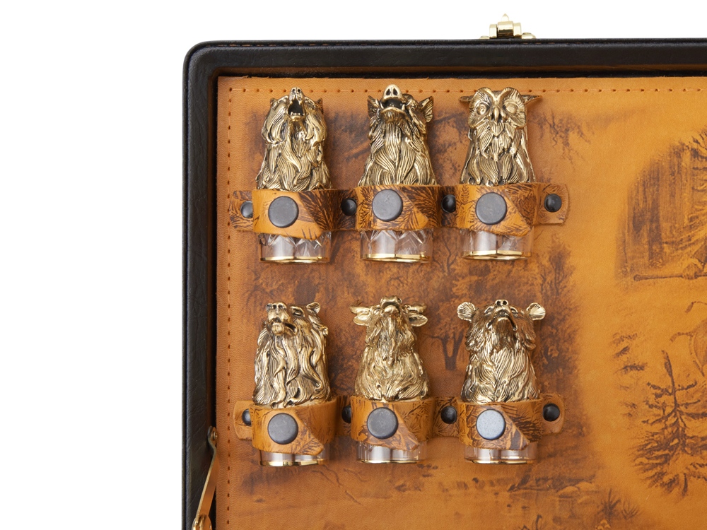 Набор Королевская охота, коричневый