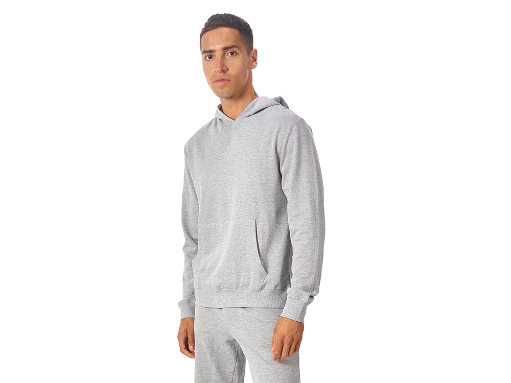 Худи Warsaw, футтер 230гр 2XL, серый меланж