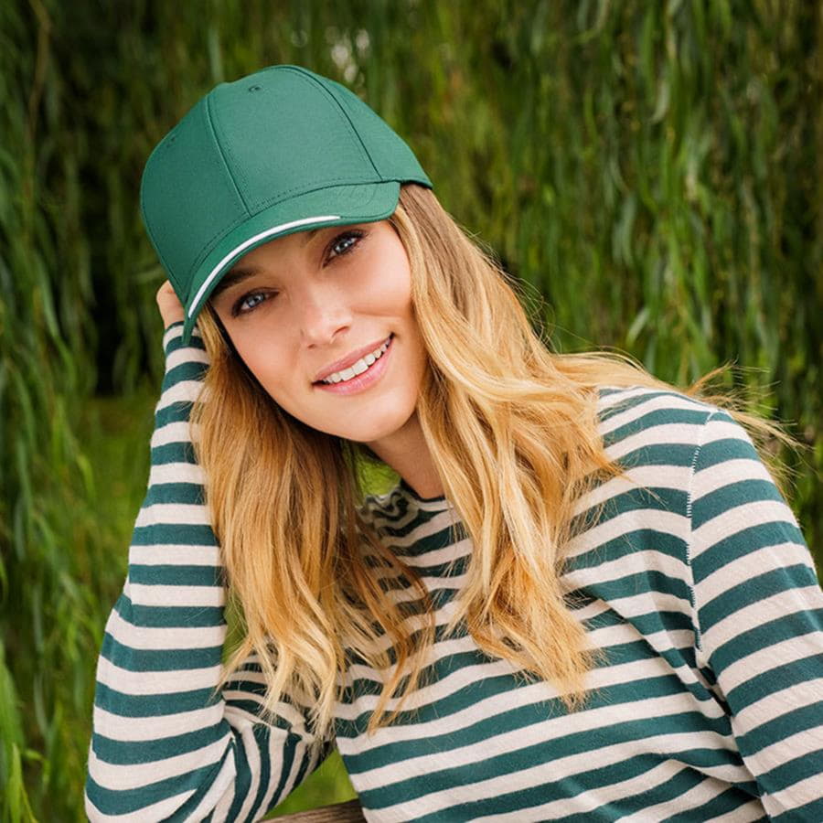 Бейсболка ESTORIL-S, 6 клиньев, застежка на липучке