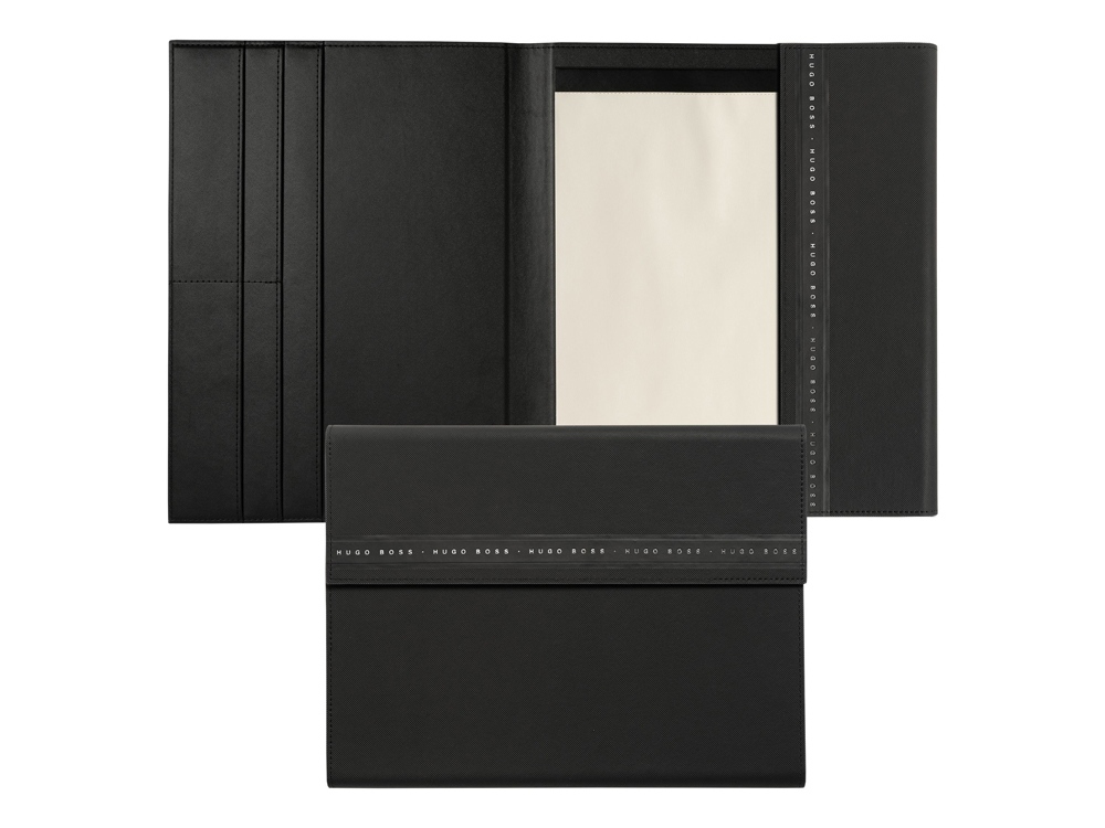Папка формата А4 Ribbon Black. HUGO BOSS