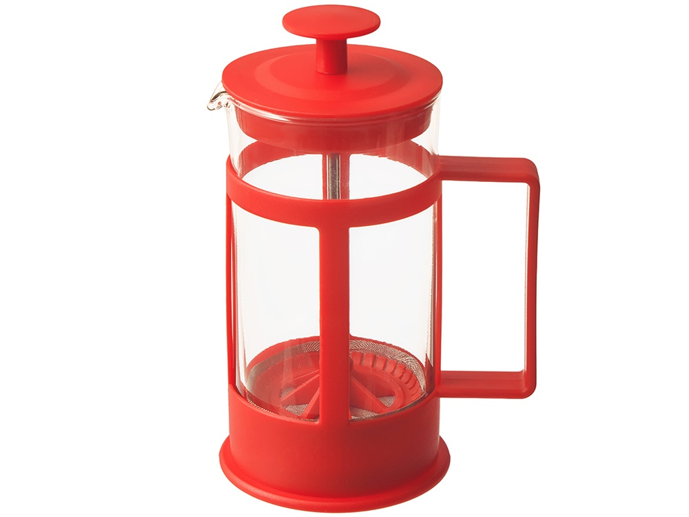 Пластиковый френч-пресс Savor, 350 мл, красный Пластиковый френч-пресс Savor, 350 мл, красный
