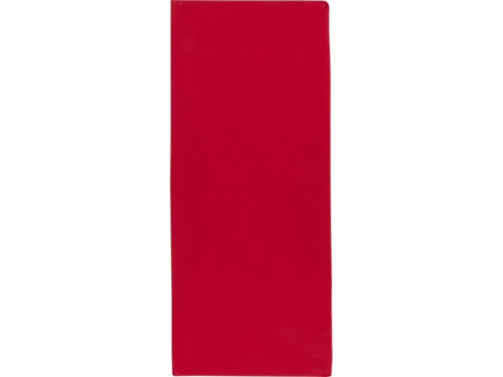 Lucas спортивное полотенце из переработанного полиэстера 30х80 см - Красный