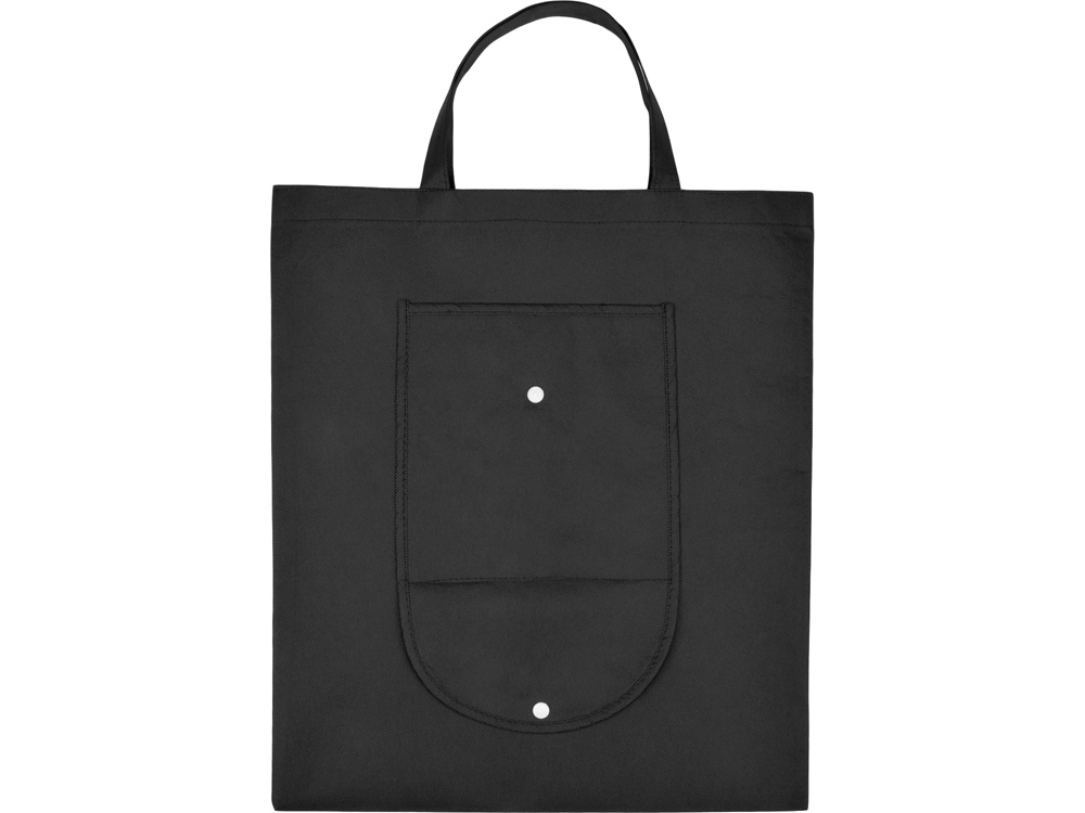 Складная сумка Maple из нетканого материала, черный