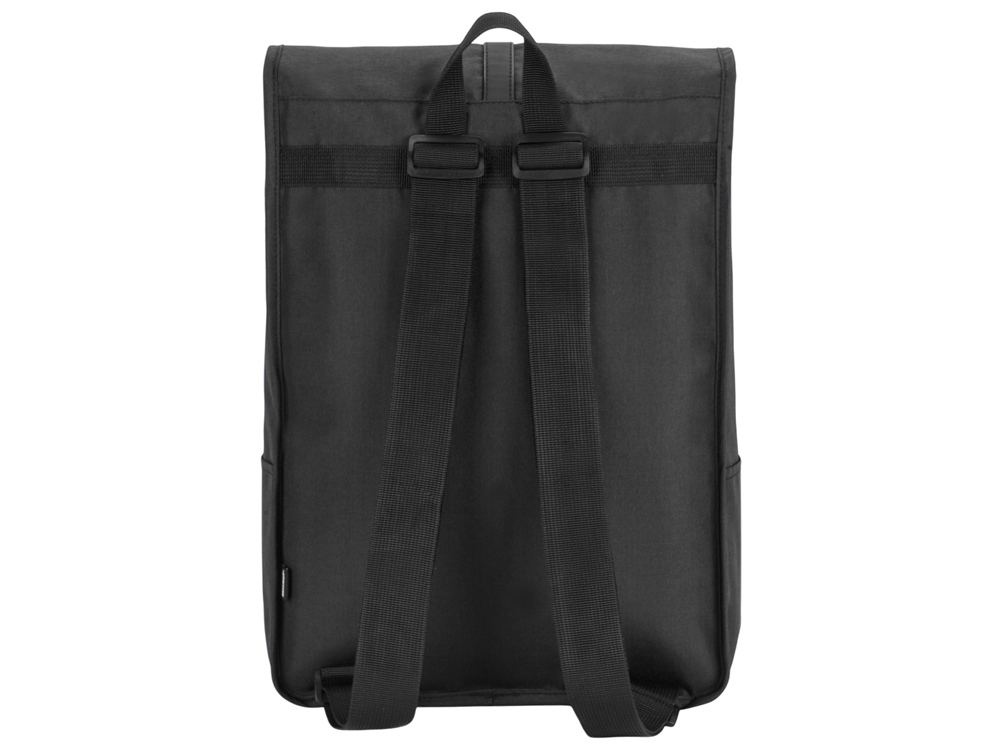 Рюкзак Rony из переработанного пластика, черный Рюкзак Rony из переработанного пластика, черный