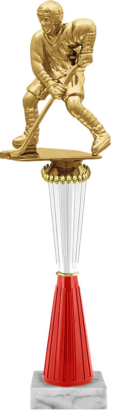 Награда Хоккей (белая/красная)