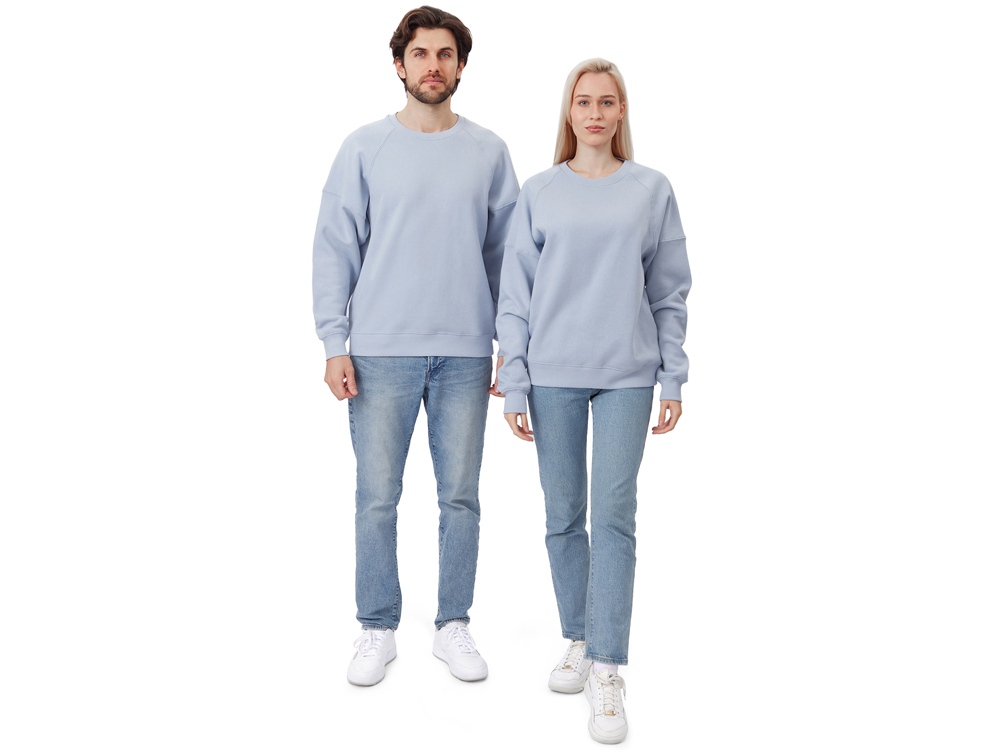 Свитшот Paris, унисекс, небесно-голубой