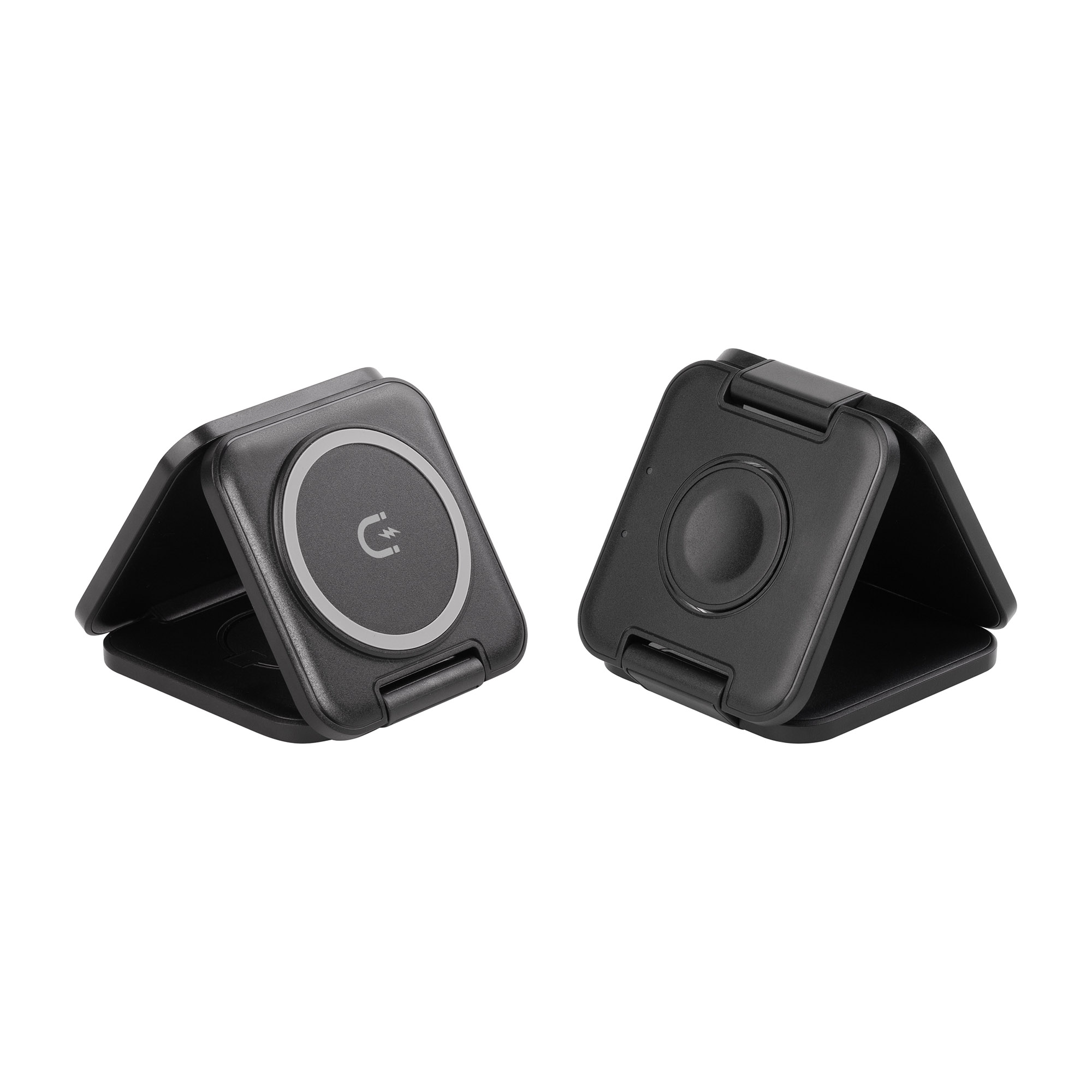 Складная беспроводная (15W) зарядная станция "Flip" с MagSafe Складная беспроводная (15W) зарядная станция "Flip" с MagSafe