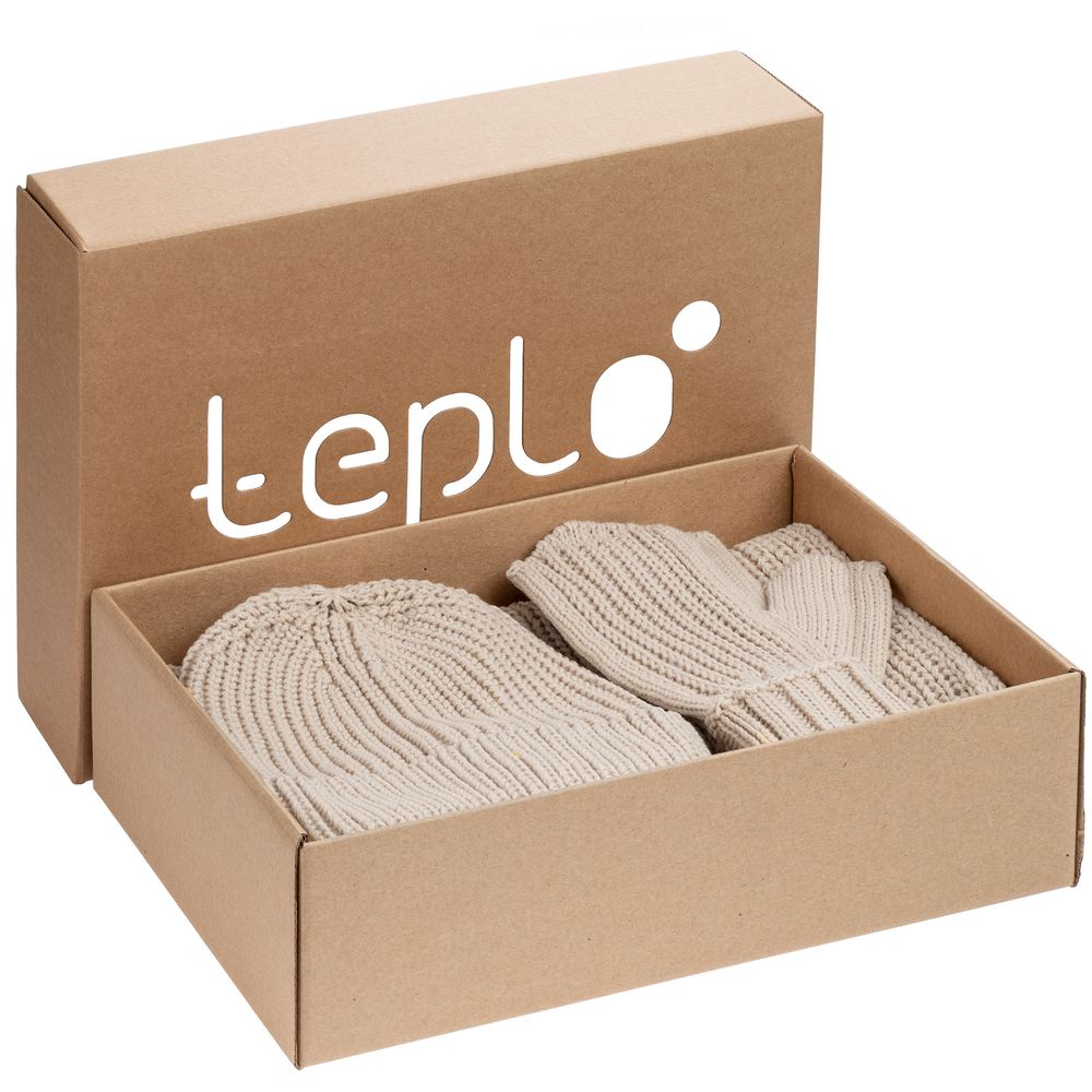 Набор Nordkyn Full Set с шарфом, бежевый Набор Nordkyn Full Set с шарфом, бежевый