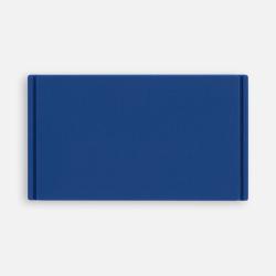 Лейбл из ПВХ Dzeta, M, синий