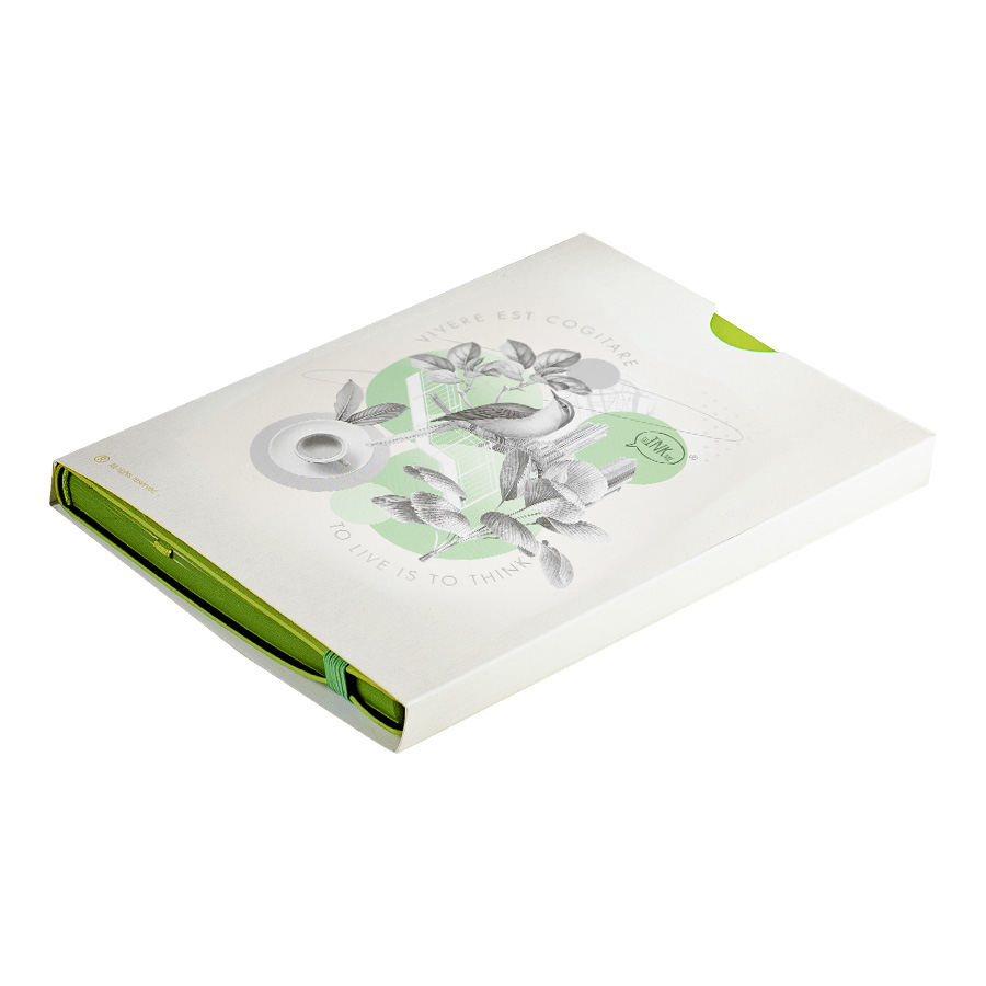 Бизнес-блокнот "RILY", формат А5, зеленое яблоко, блок в точку Бизнес-блокнот "RILY", формат А5, зеленое яблоко, блок в точку