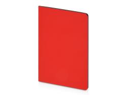 Бизнес-тетрадь А5 Pragmatic Contrast, 40 листов в клетку, красный с темно-серым срезом