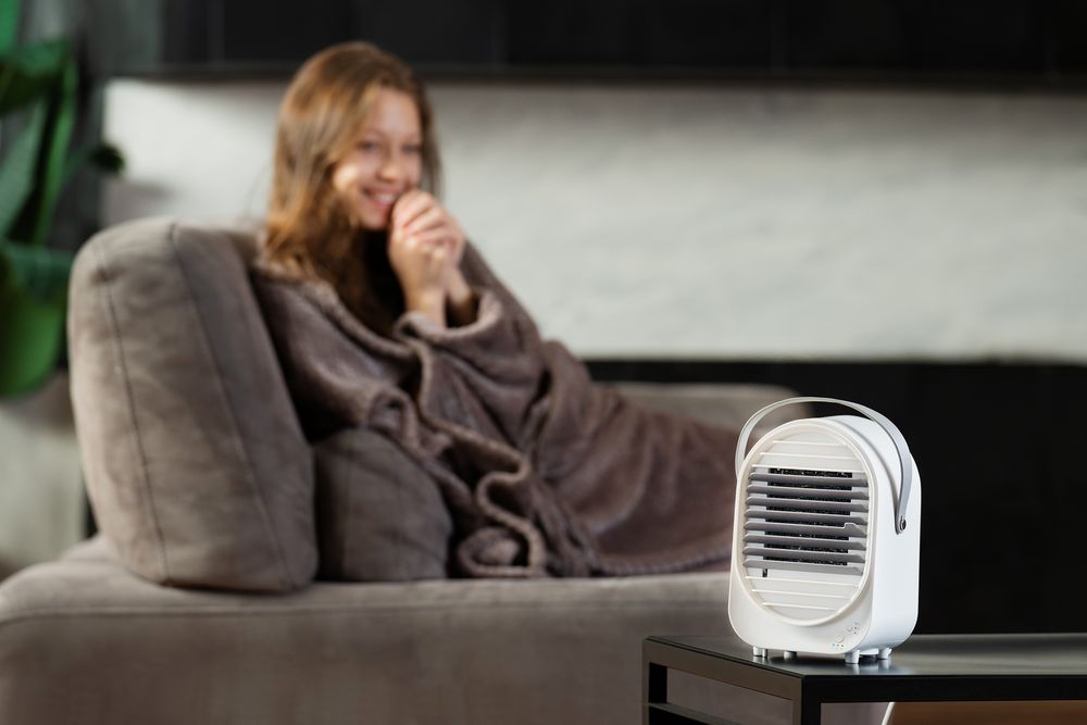 Обогреватель с функцией вентилятора airTune, белый Обогреватель с функцией вентилятора airTune, белый