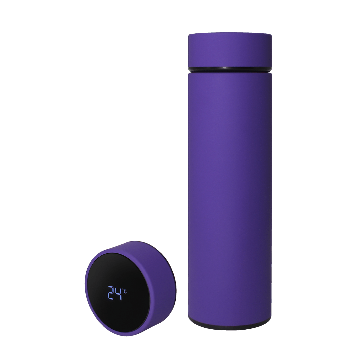 Термос Reactor софт-тач с датчиком температуры (фиолетовый) Термос Reactor софт-тач с датчиком температуры (фиолетовый)