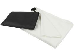 Lucas спортивное полотенце из переработанного полиэстера 50х100 см - Белый