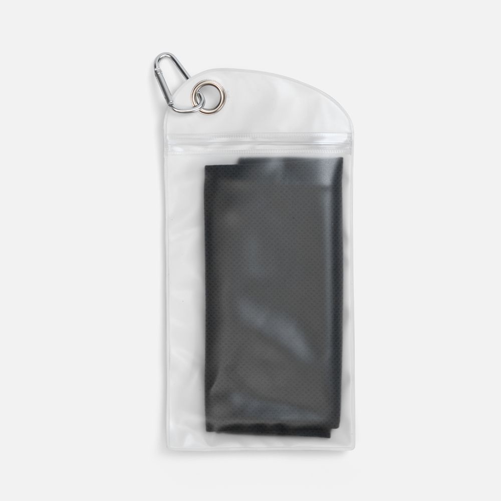 Охлаждающее полотенце Baffin, черное Охлаждающее полотенце Baffin, черное