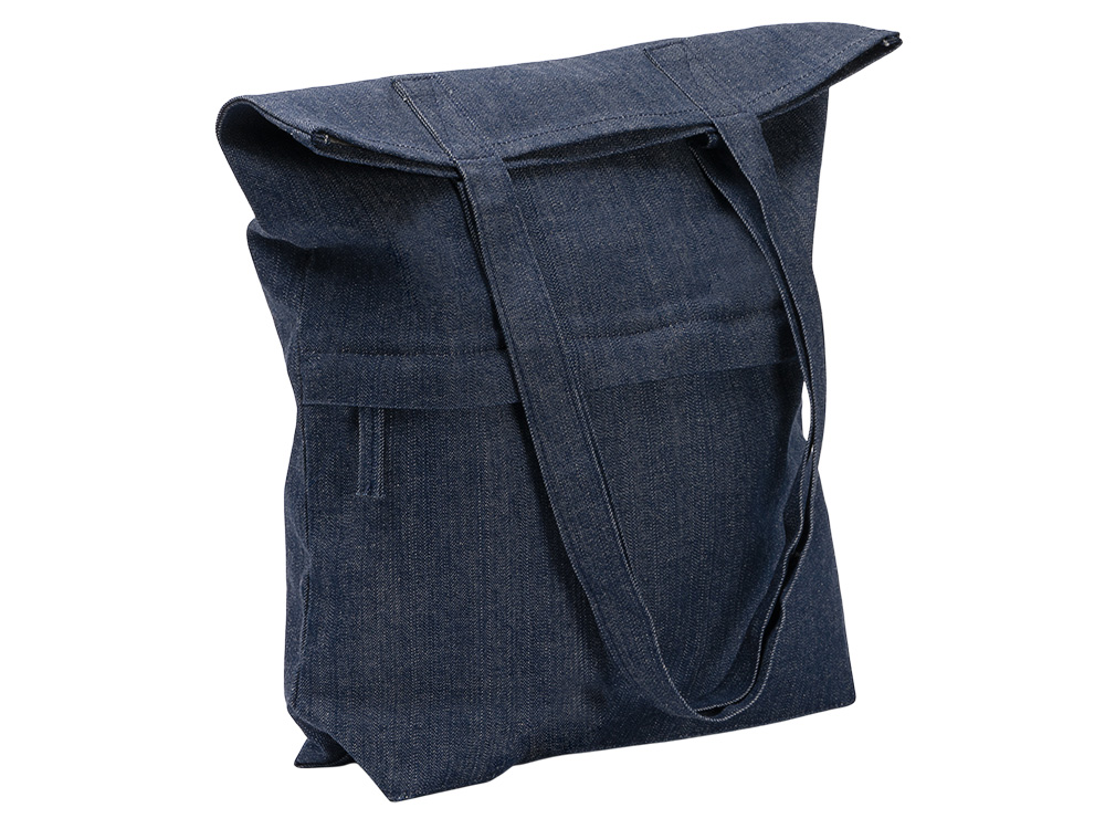 Сумка из переработанной джинсовой ткани Крик (Kirk), синий Сумка из переработанной джинсовой ткани Крик (Kirk), синий