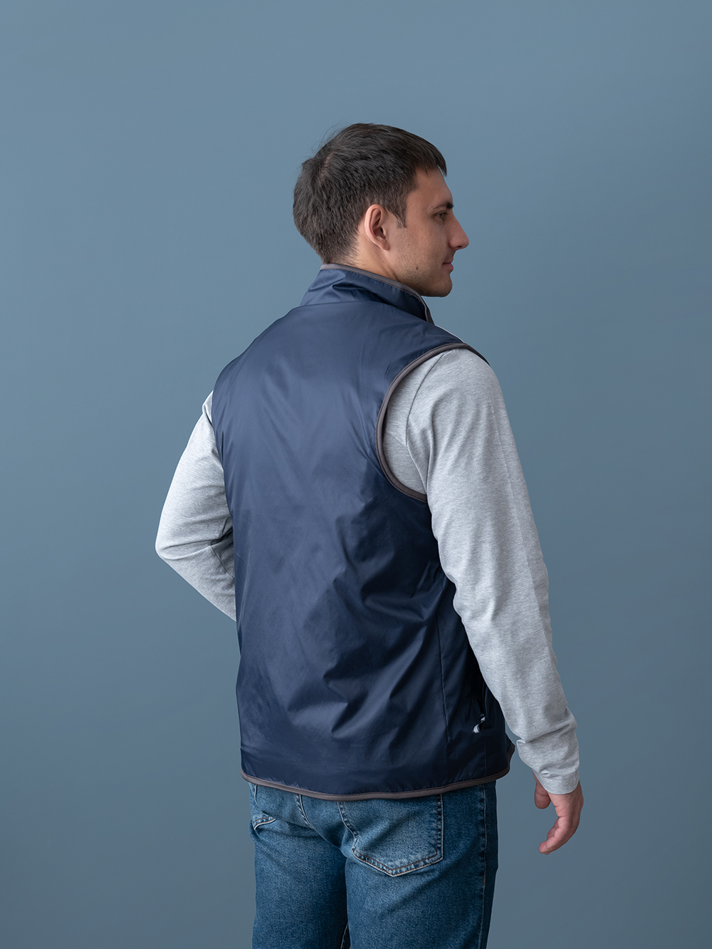 Жилет мужской STAN таффета 210T, 65, 24N