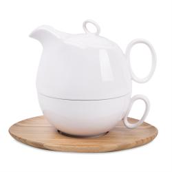 Набор  "Мила": чайник и чайная пара