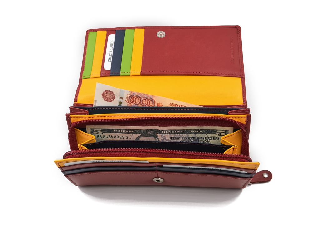 Кошелек женский Beverly Hills Polo Club, красный