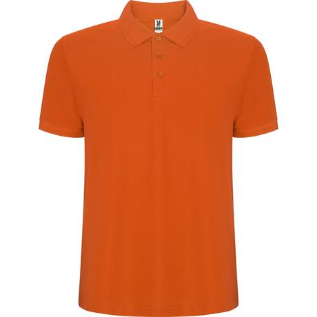 Футболка поло PEGASO PREMIUM мужская, ОРАНЖЕВЫЙ L