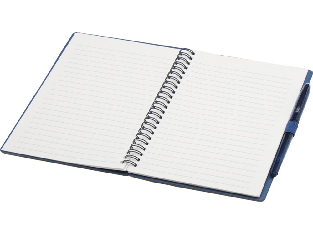 Slate многоразовый набор из блокнота в мягкой обложке и ручки - Темно - синий