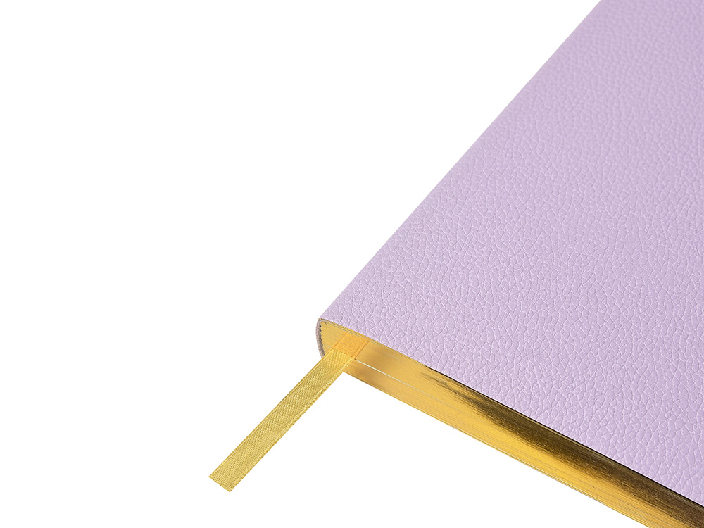 Ежедневник недатированный А5 Zefir с нашивкой, сиреневый Ежедневник недатированный А5 Zefir с нашивкой, сиреневый