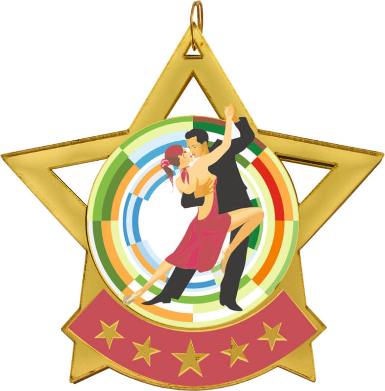 Акриловая медаль Танцы