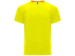 Футболка Monaco унисекс, неоновый желтый
