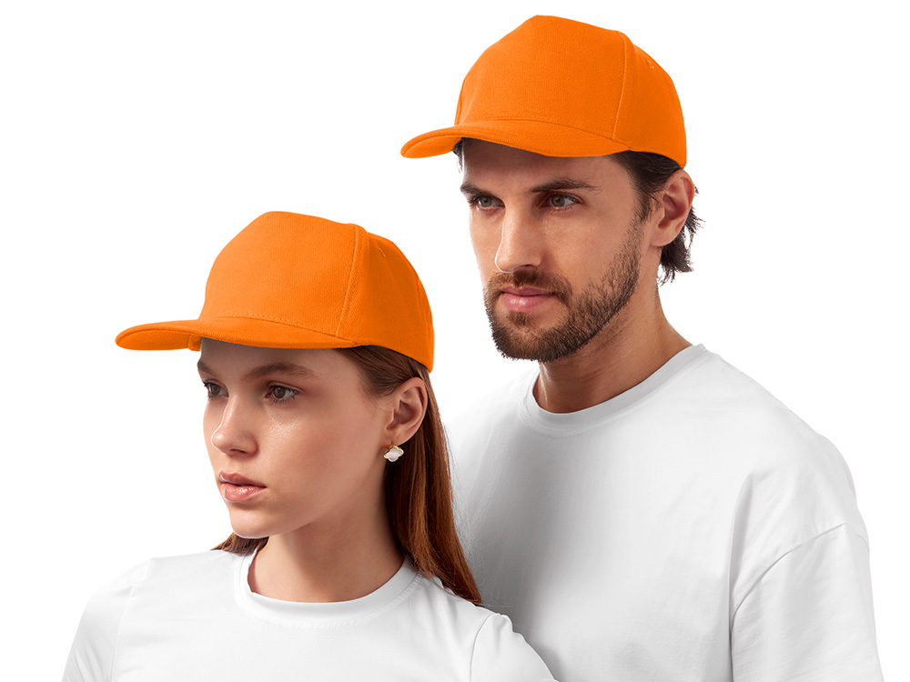 Бейсболка Florida 350 5-панельная, оранжевый