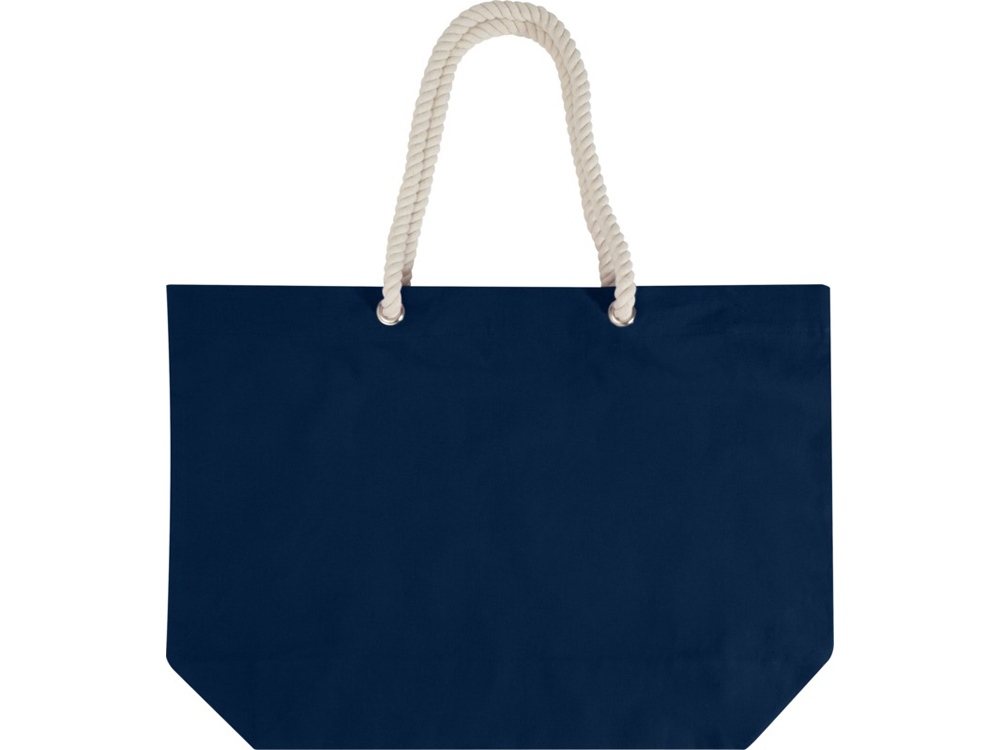 Florida пляжная эко-сумка из переработанного материала, сертифицированного по стандарту GRS, плотностью 270 г/м² 18L - Темно - синий