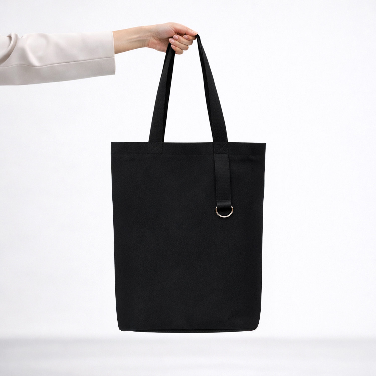 Шоппер/рюкзак Superbag Transformer, с молнией и двумя отделениями (черный)