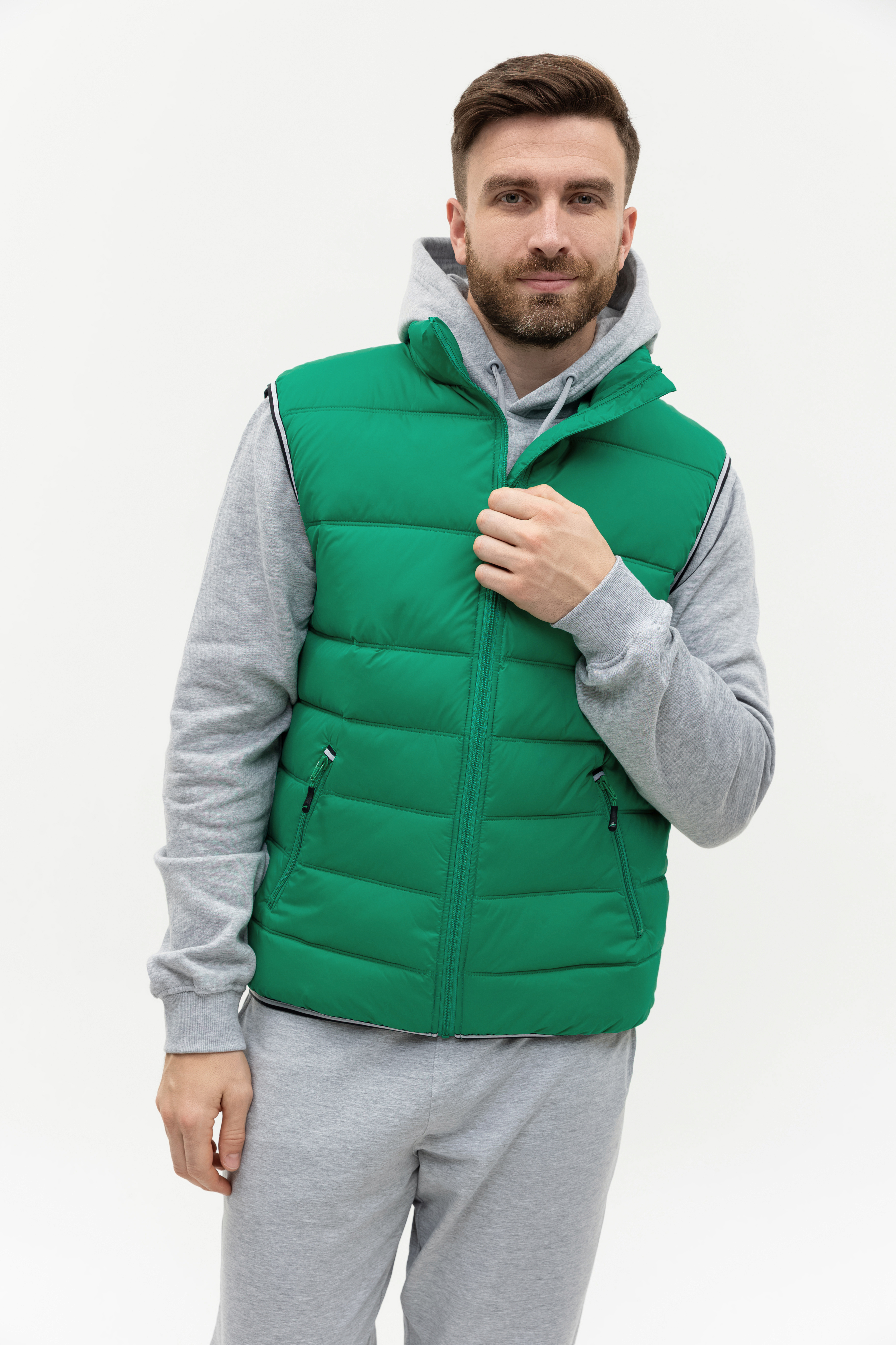 Жилет мужской STAN утепленный таффета 210T,65, 82