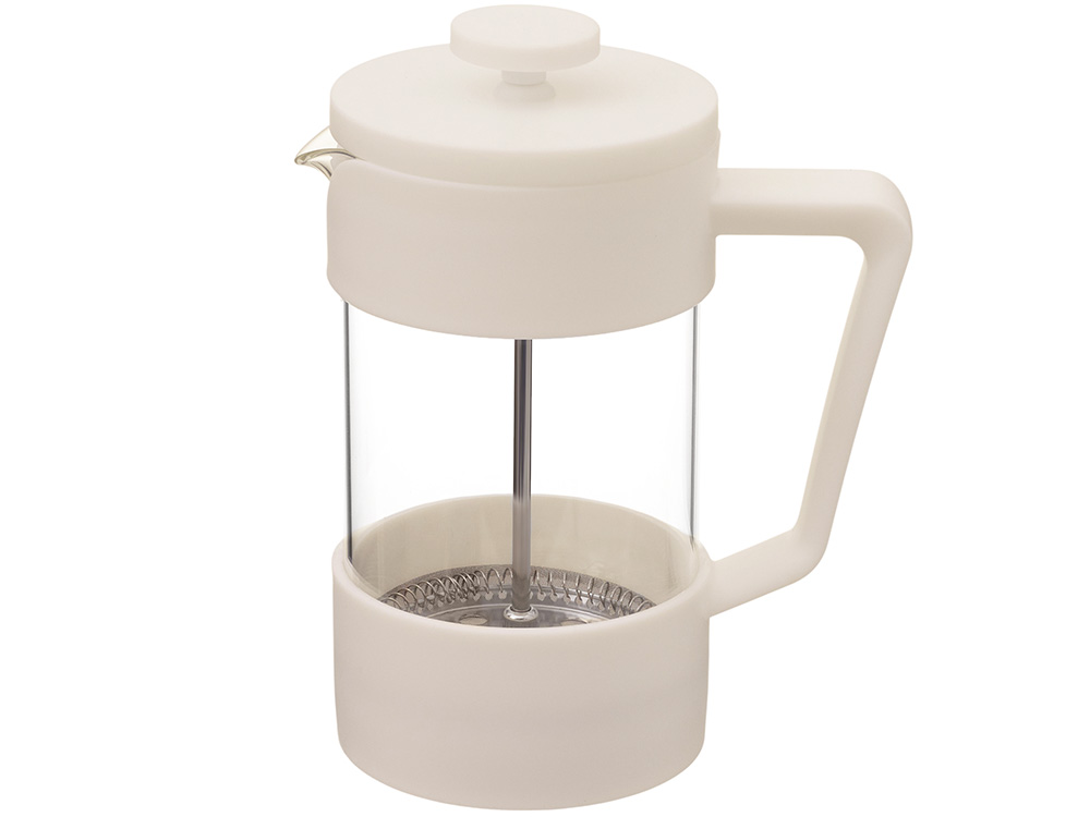 Пластиковый френч-пресс Intense, 600мл, белый