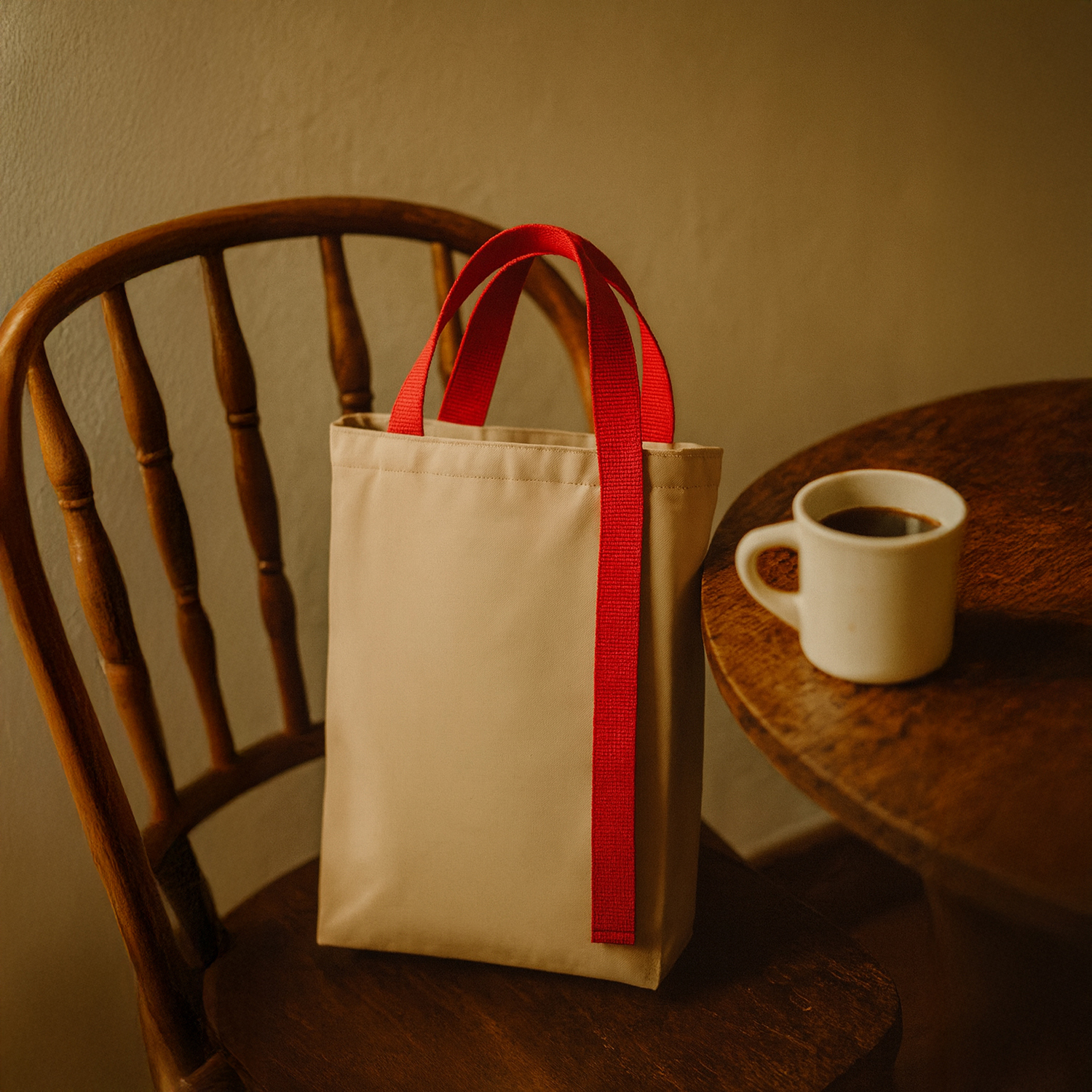 Шоппер Superbag Pack (M) (неокрашенный с красным)