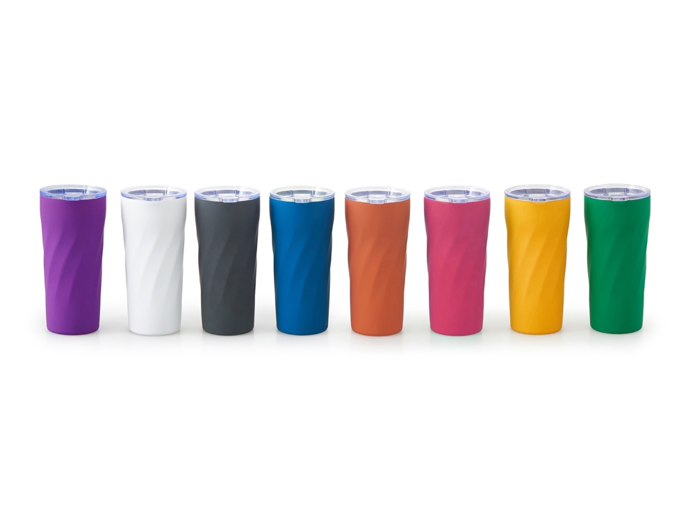 Подарочный набор FAMILY с термосом и термокружкой, серый