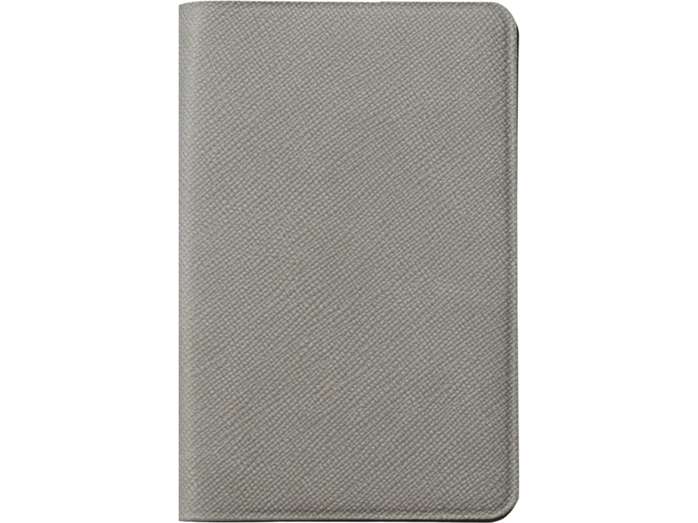 Футляр-книжка на 4-е карты с RFID Favor, серый